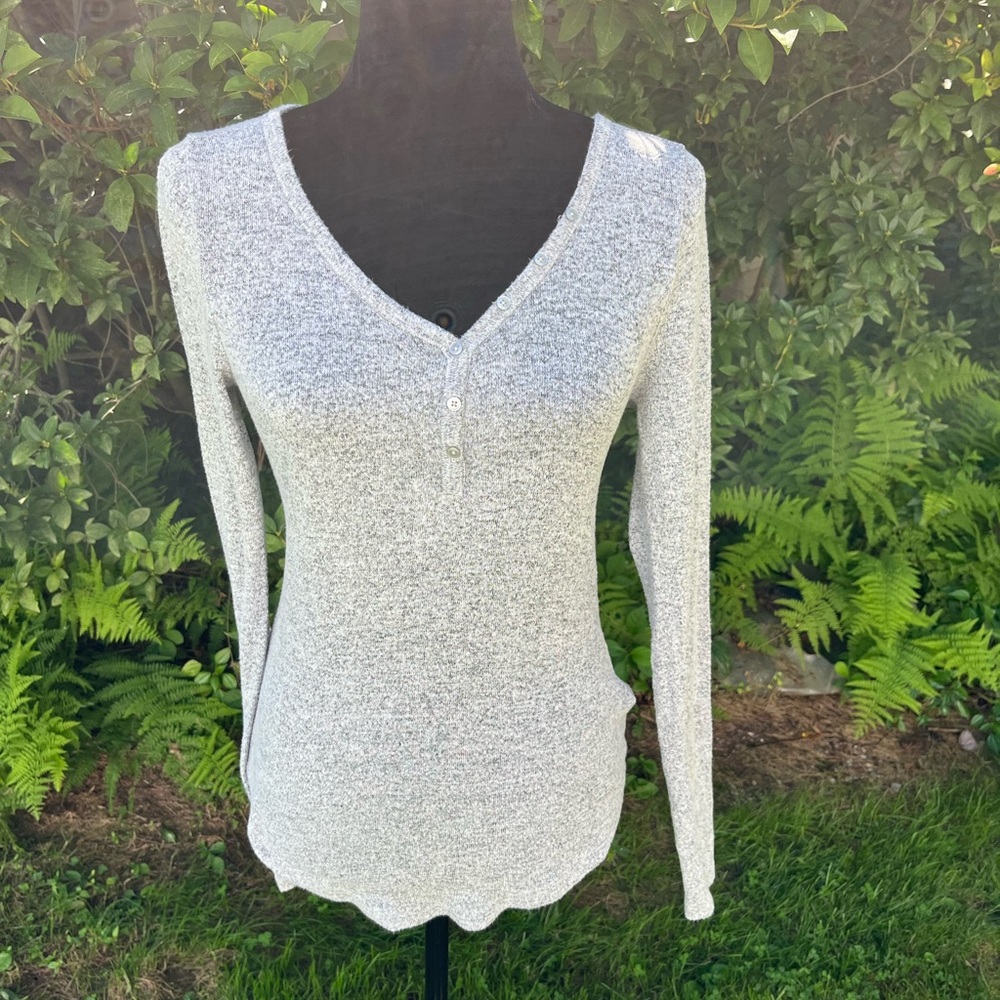 SO Heather Gray Knit Top